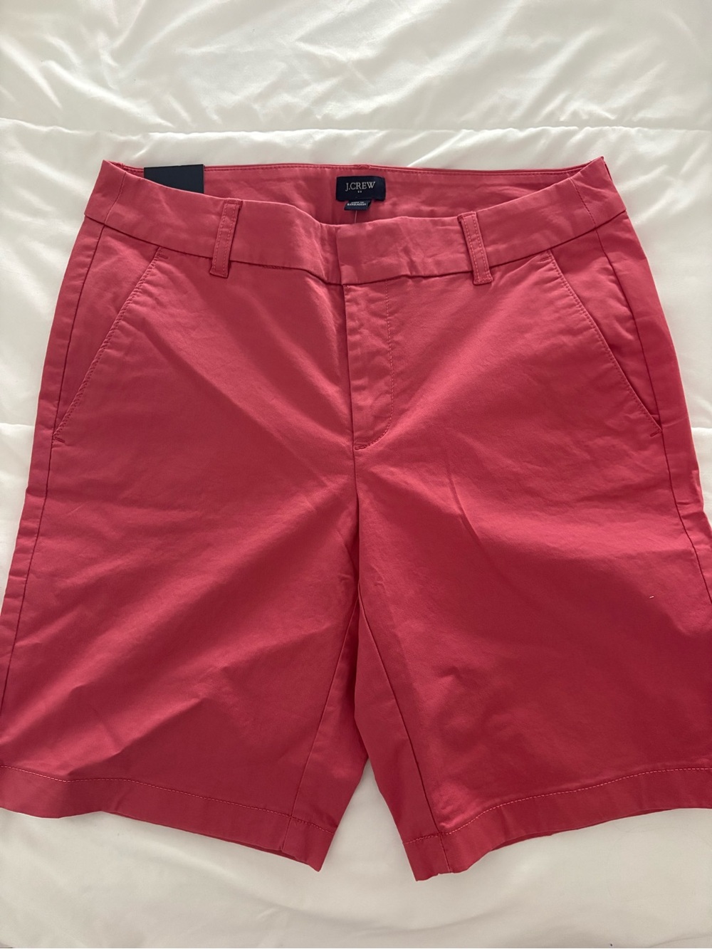 J. Crew Coral Pink Women's Chino Bermuda Shorts